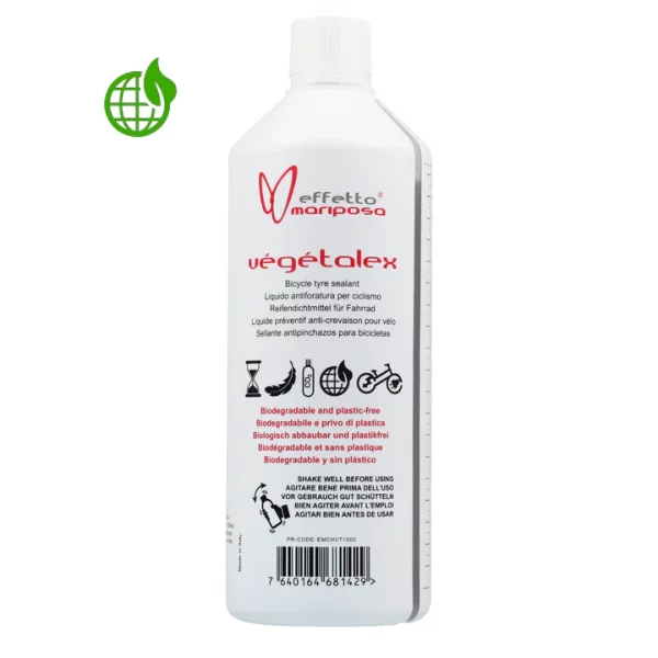 effetto mariposa Végétalex - sellador de neumáticos de tubelles 1000ml