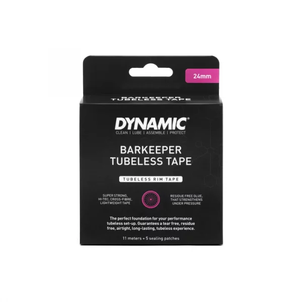 Dynamic Barkeeper Tubeless Tape La base perfecta para un sistema tubeless 24 MM x 11 MTS