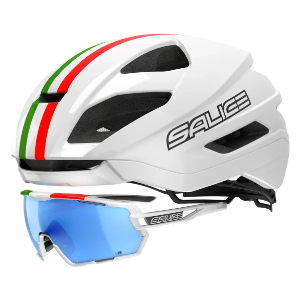 SALICE casco Levante ITAS White  talla 52/58 cm - Imagen 4