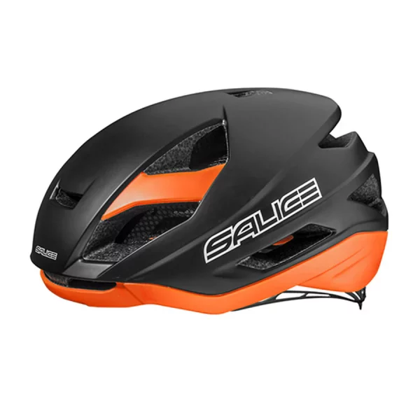 SALICE casco Levante Black-Orange talla 56/62 cm