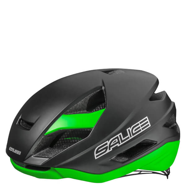 SALICE casco Levante Black-Green talla 52/58 cm